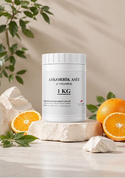 ASKORBİK ASİT E300 (C VİTAMİNİ) - EXTRA SAF GIDA TAKVİYESİ 1 KG