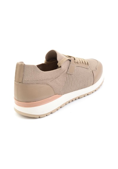 Bambi Vizon Hakiki Deri Erkek Sneaker E01730580382