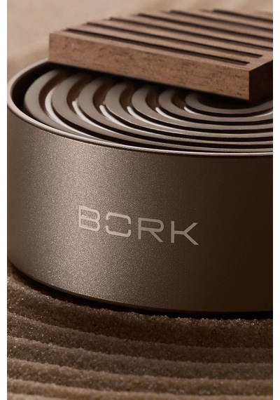 Bork Hf401 Tekstürlü Seramik Aroma Difüzörü Hava Temizleme Cihazı Gri