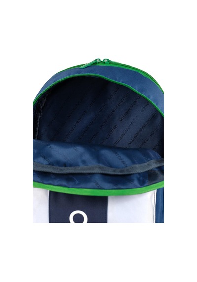 United Colors Of Benetton Bnt04279 Erkek Moda Çocuk Çanta Lacivert/Yeşil/Beyaz Çok Renkli