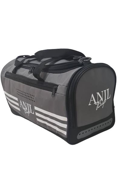Anılbags Anıl Bags Spor Seyahat Çantası 45 Cm Ayakkabı Bölümlü Gri