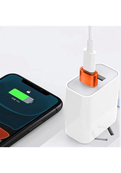 Powermaster Pm-24188 Erkek Usb 3.0 To Dişi Type-c Otg Ara Aparat 10 Amper Data - Şarj Kablosu