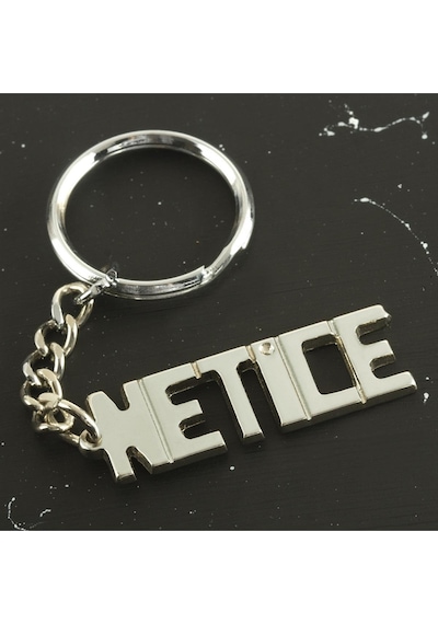 Netice - 916 - - Muratech - İsimli Anahtarlık Çok Renkli
