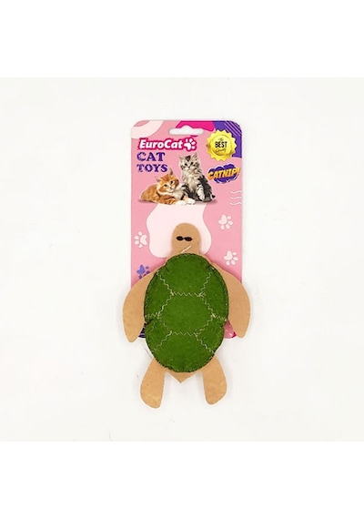 Eurocat Toys Peluş Kaplumbağa Kedi Oyuncağı 169-50098.01