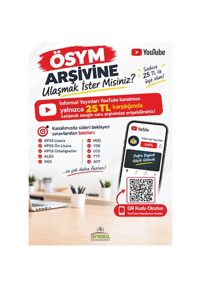 2027 Meb-ags Öabt Biyoloji Öğretmenliği Ösym Tıpkı Basım 14lü Deneme Paketi Türkiye Geneli