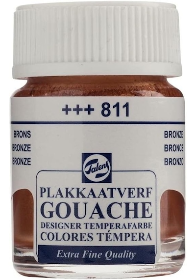 Talens Gouache Jar 16ml Guaj Boya Bronze /811 Diğer