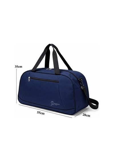 Louisiana Polo El Valizi Spor Seyahat Çantası Büyük Boy 55cm Lacivert 6670 Lacivert