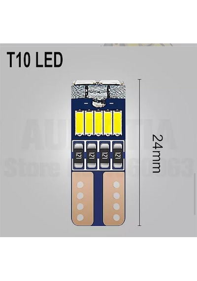 Volkswagen Scirocco Led Plaka Aydınlatma T10 18 Led Beyaz