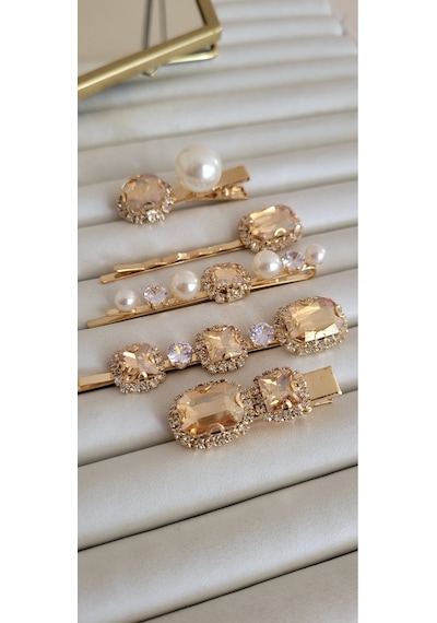 Gold Kristal Set Toka Gold