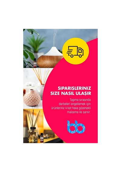 Uçucu Buhurdanlık Yağı Difüzör Esansı, Oda Kokusu, Hava Nemlendirici Kokusu, %100 Doğal Yağlar, 4'lü Set Diğer
