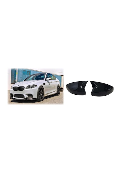 Bmw F-10 Ithal Piano Black Batman Yarasa Ayna Kapağı