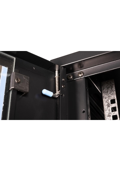 Lande - 12u 19" Duvar Tipi Rack Kabinet Genişlik: 600 Mm Derinlik: 450 Mm Siyah