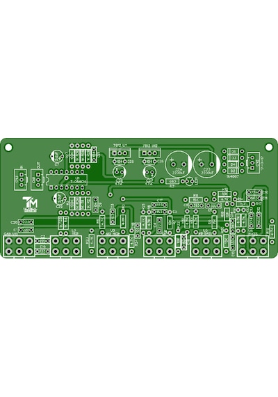5 Bant Stereo Amfi Ton Kontrol Devresi Tl084