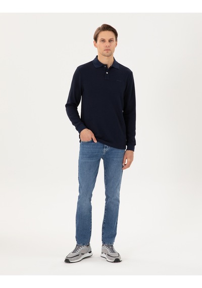 Pierre Cardin Erkek Mavi Jean Pantolon 50296137-vr036 Mavi
