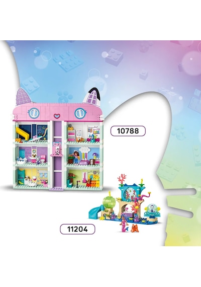 LEGO® Gabby’s Dollhouse Tatlı Şekerleme Dağı ve Kedi Bahçesi 11205 - 4 Yaş ve Üzeri Çocuklar için Hayvan Temalı Oyuncak Yapım Seti (263P)