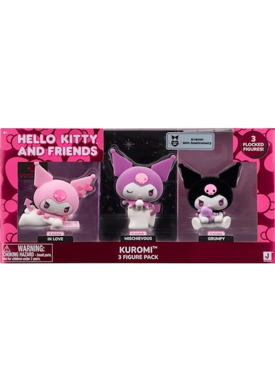 Hello Kitty 3 Lü Kuromi Figür Seti