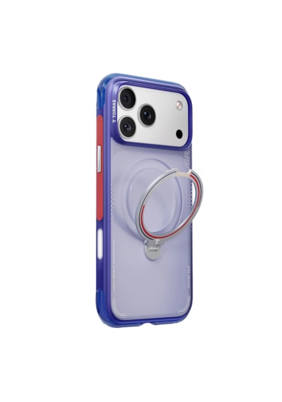 Torras Apple iPhone 17 Pro / 18 Pro Uyumlu Ostand Q3 Air World Cup Serisi Magsafe Kılıf Lacivert