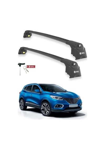 Turtle Renault Kadjar 2015-2022 Ara Atkı Air2 Siyah