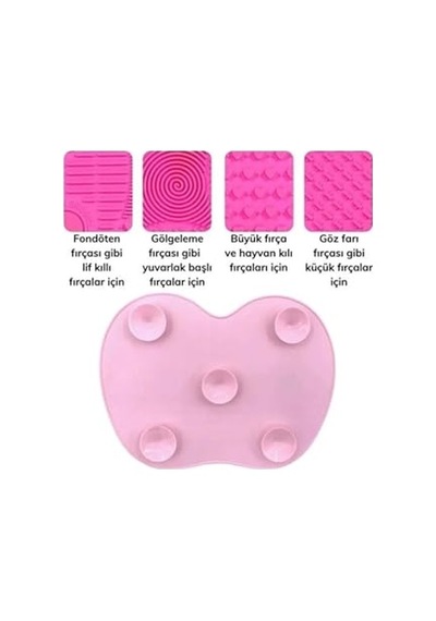 Fırçası Temizleme Pedi 2li Paket