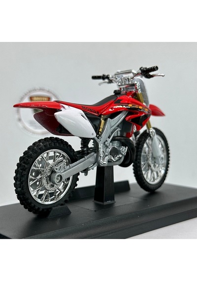 Honda Cr250r 1:18 Diecast Motosiklet Model Lisanslı Metal Maket Oyuncak & Koleksiyonluk Biblo