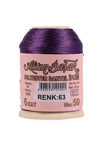 Ers 3 Adet Altınbaşak Oya Ve Dantel İpi 20 Gr - Royaleks - No: 423 - 063 - 740