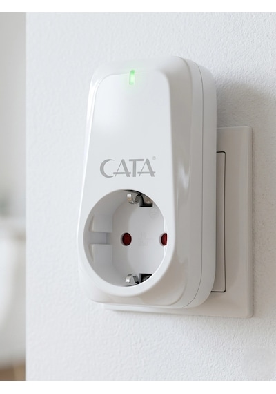 1 Adet Cata Ct 9196 Akım Korumalı Priz 150-280v 4000w