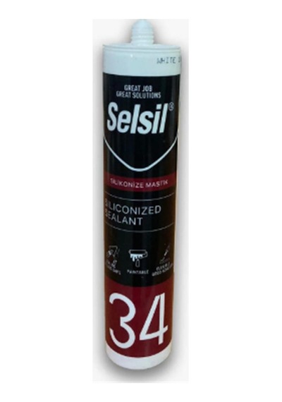 Selsil Silikonize Mastik 450gr 240ml