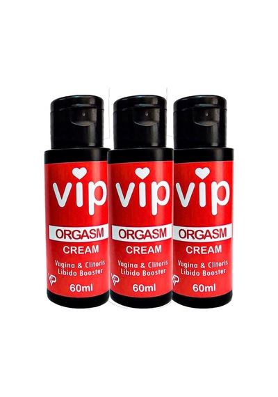 Vip Kadınlar Için Vajinaclitoris Libidocream 3 Adet Vajinaveklitoris Zevkarttırıcı Krem 60 Ml