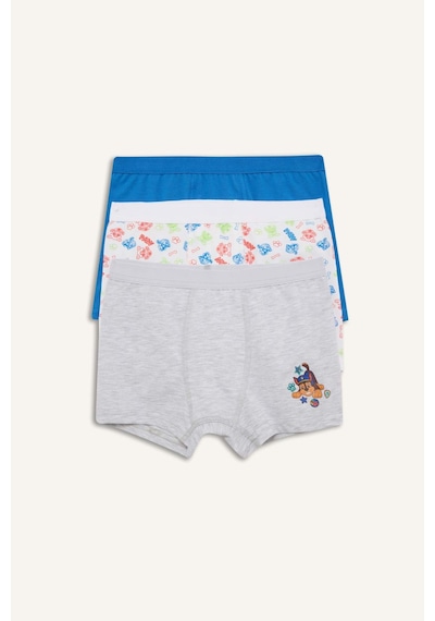 Defacto Paw Patrol Lisanslı Desenli 3lü Mavi Boxer Erkek Çocuk C2901a826spbe43 Mavi-be43