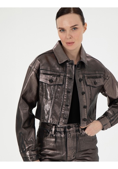 Pierre Cardin Kadın Antrasit Ceket Denim 50291403-vr006 Antrasit