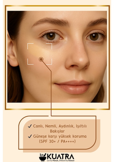 Kuatra Radiant Eyes Göz Çevresi Doğal Mineral Gündüz Bakım Stick Spf 30+ / Pa++++ Renkli Plastiksiz Ambalaj