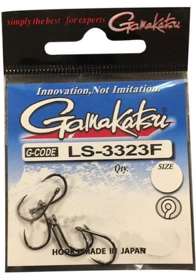 Gamakatsu Ls-3323f No:1 Siyah Olta İğnesi