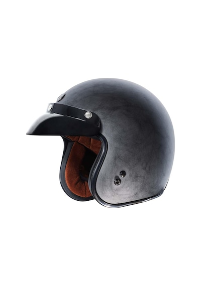 Torc T-50 Weathered Açık Motosiklet Kaskı Mat Siyah