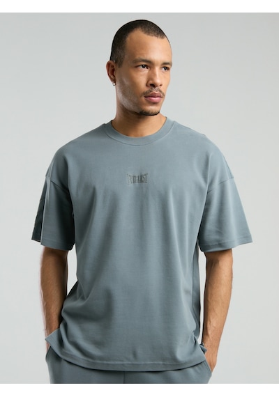 Everlast Ever Relaxed Oversize Gri Erkek Tişört Gri