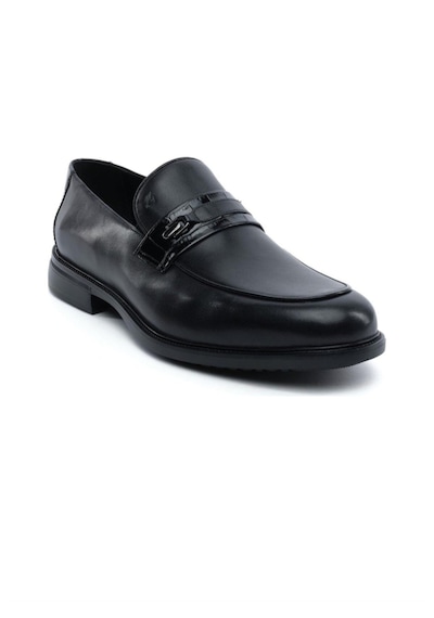 Greyder 64705 Siyah Hakiki Deri Erkek Loafer Klasik Ayakkabı
