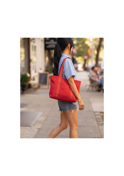 Tuttobene Trendy Red Tote Omuz Çantası Tb023 Kırmızı