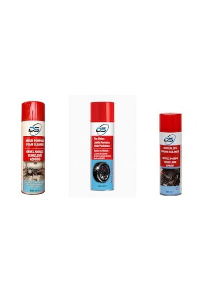 Susuz Motor Temizleyici + Temizleme Köpüğü + Lastik Parlatıcı...