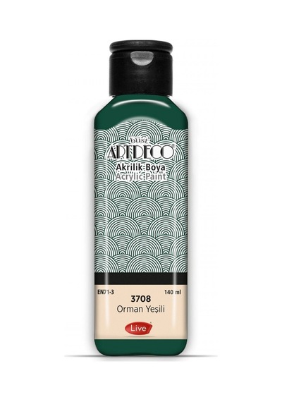 Artdeco Akrilik Boya 140ml Orman Yeşili 3708 Diğer