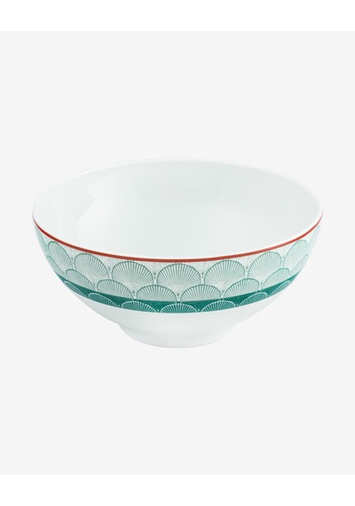 Yeşil Porselen Salata Kasesi 16 Cm