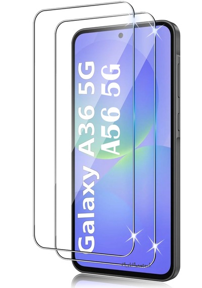 Samsung Galaxy A36 / A56 Uyumlu Ekran Koruyucu Kırılmaz Cam Şeffa