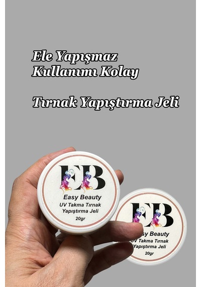 20ml Takma Tırnak Yapıştırıcı Hamur Jel Takma Tırnak Yapıştırma Jeli 20ml