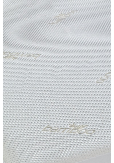 Bambu Tek Kişilik Lastikli Alez 100x200 Cm Renksiz
