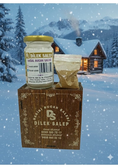Meşhur Bucak Salebi,dilek Salep,salep 50g Hediye Kutulu,saf Salep