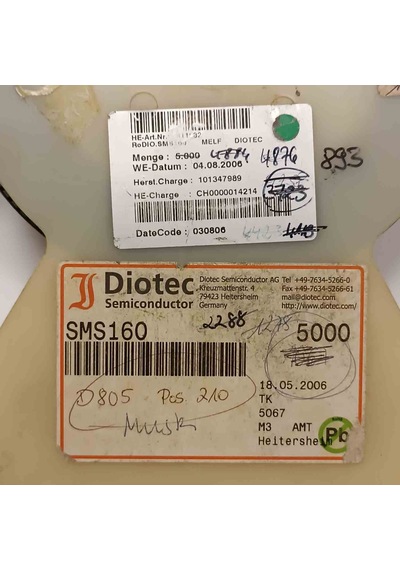 Sms160 1a 60v Do213ab St Schoyky Diyot 100 Adet