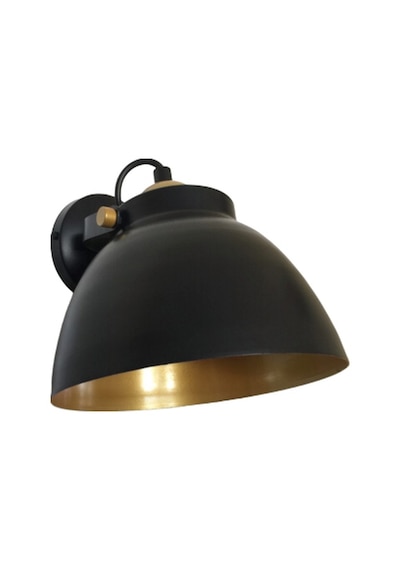 Mylights Retro Hareketli Aplik Siyah Içi Sarı 23 Cm Sarı