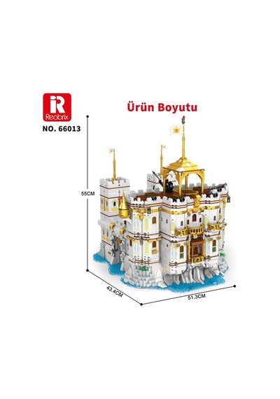 Reobrix 66013 Kraliyet Körfezi Yaratıcı Yapı Blok Seti Building Blocks The Royal Bay - 4168 Parça Reobrix 66013 Kraliyet Körfezi Yaratıcı Yapı Blok Seti Building Blocks The Royal Bay - 4168 Parça