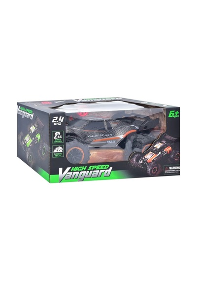 Kumandalı 40 Cm Dev Off-road Araba 15km/h Hızlı, Şarjlı, 2.4ghz Rc Arazi Aracı 9010-6f - Turuncu