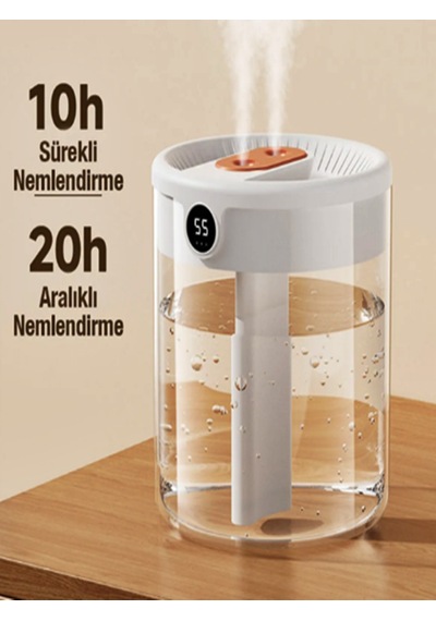 PowerMaster H8 3W H2O 750 ML Çift Püskürtme Portlu Hava Nemlendirici
