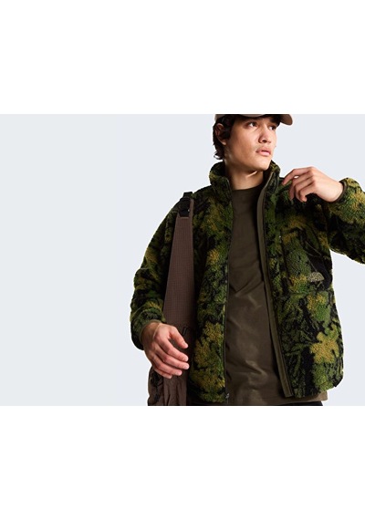 The North Face M Extreme Pıle 2 Fz Jacket -prınt Erkek Outdoor Polar Ceket Nf0a8kr2t3y1 Yeşil