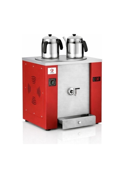 Anka Pro Chef 15 Litre Kırmızı Profesyonel Çay Makinesi Pxe-g2